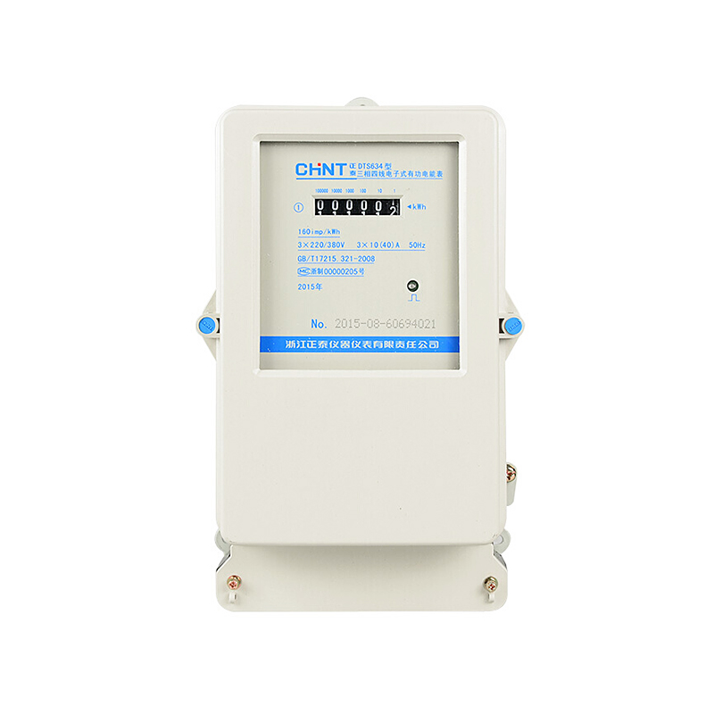 CHINT/正泰 DTS634 三相电子式电能表 DTS634 57.7/100V1.5(6)A 1级计度器 定制