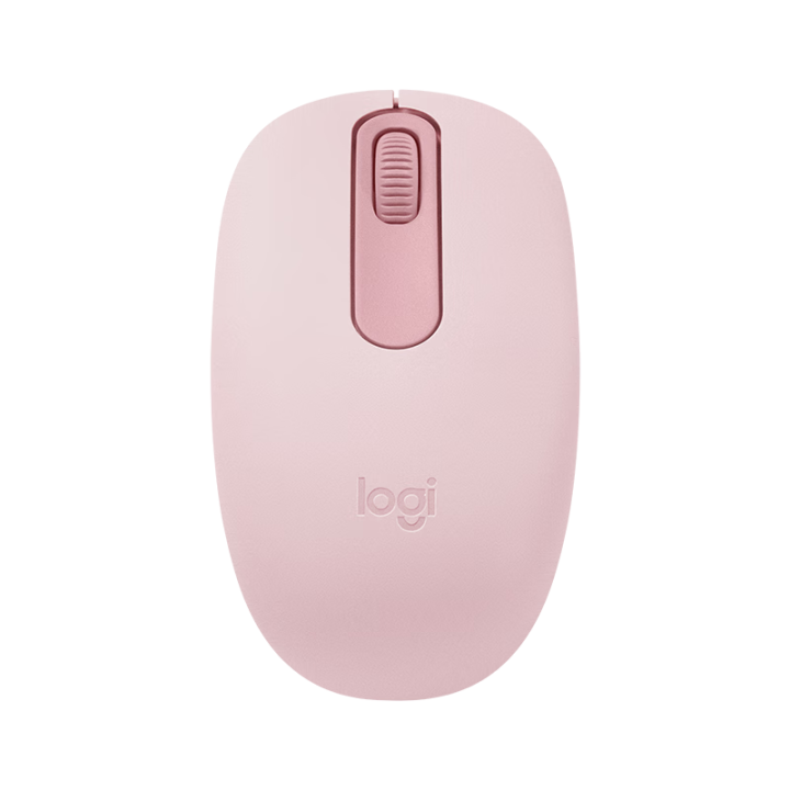 罗技Logitech 无线鼠标，M196 粉色