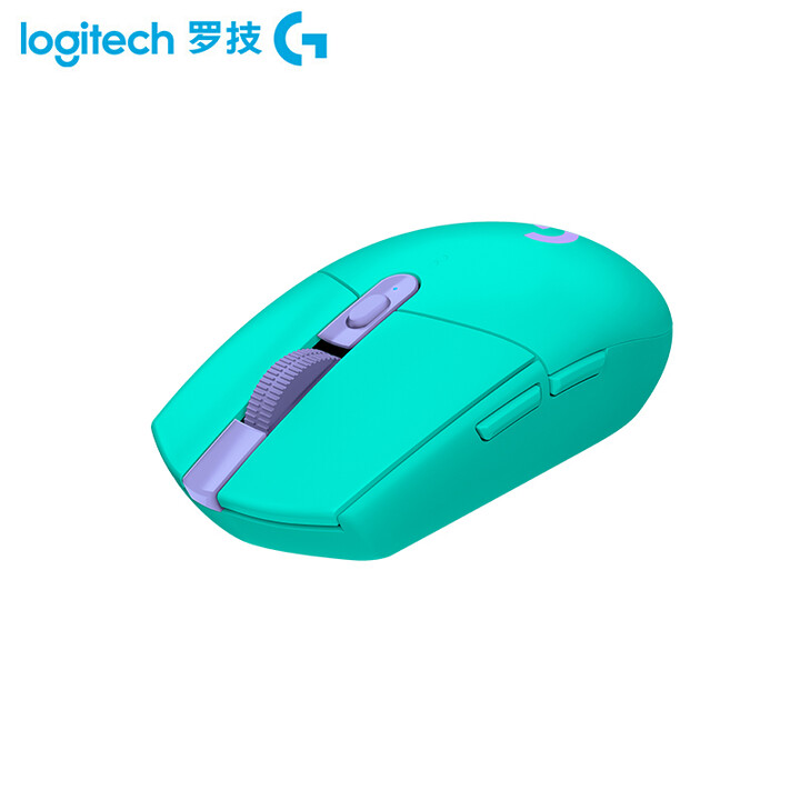 罗技Logitech 无线鼠标，G304 绿 LIGHTSPEED 游戏鼠标 轻质便携