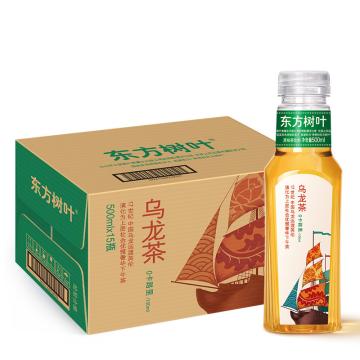 农夫山泉 东方树叶乌龙茶,500ml*15瓶 箱装（按箱起售）