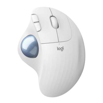 Logitech/罗技 ,ERGO M575 （白）无线轨迹球办公无线鼠标