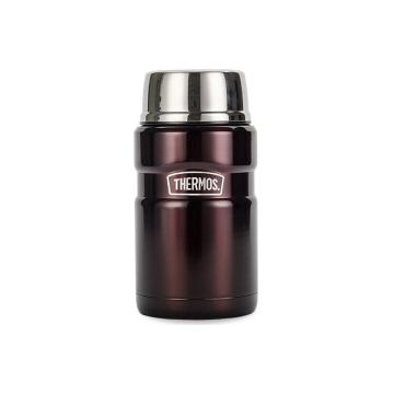 THERMOS/膳魔师 焖烧杯 ,焖烧杯大容量不锈钢真空焖烧罐保温饭盒闷烧罐710ml SK-3020咖啡色