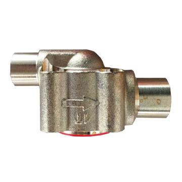 Danfoss/丹佛斯 膨胀阀阀体，TE5 角型 067B4009，ODF焊口1/2×5/8