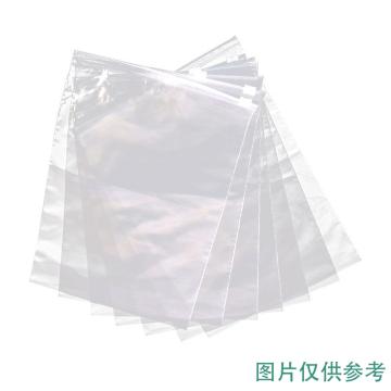 SAFEWARE/安赛瑞 透明拉链袋，宽40cm长50cm12丝 50个 双面透明 240578