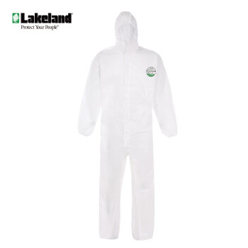 雷克兰Lakeland SafeGard®76赛服佳防护服，高透气SMMS面料，欧标5、6类，ES428白色，2XL码