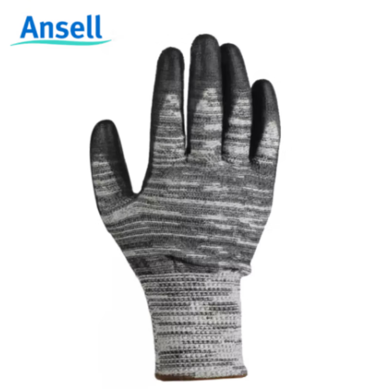 Ansell PU涂层机械类防割手套 48-705-8#