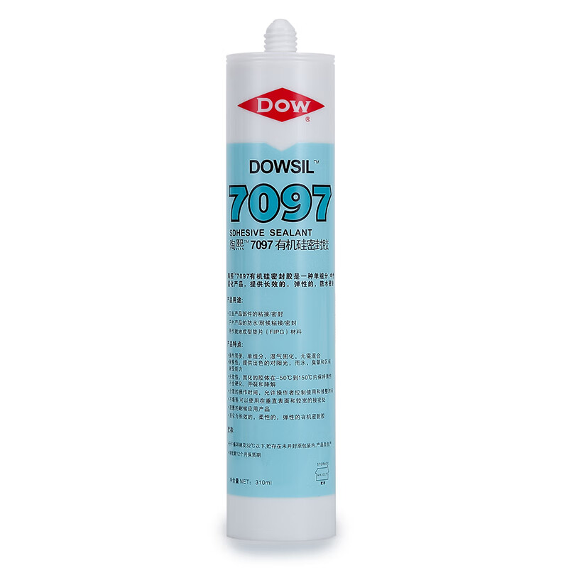 DOW/陶氏 高性能平面密封硅胶 7091 WHITE ADHESIVE SEALANT WHITE