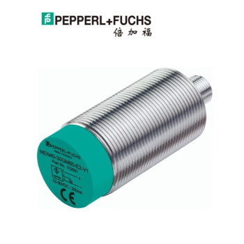 倍加福 (PEPPERL+FUCHS) 圆柱螺纹型电感式传感器,3线,M12连接器,检测距离40mm,PNP,电压DC10-30V；NEN40-30GM60-E2-V1