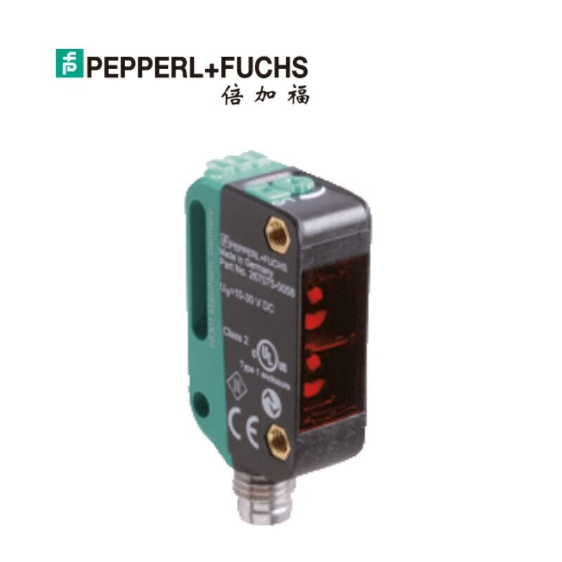 倍加福 (PEPPERL+FUCHS) 三角测量传感器 (BGS)；OBT300-R100-2EP-IO-V31-L