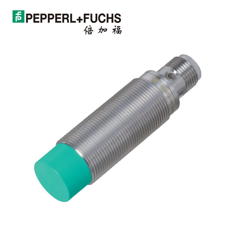 倍加福 (PEPPERL+FUCHS) 圆柱螺纹型电感式传感器,3线,M12连接器,检测距离12mm,PNP,电压DC10-30V；NBN12-18GM50-E2-V1