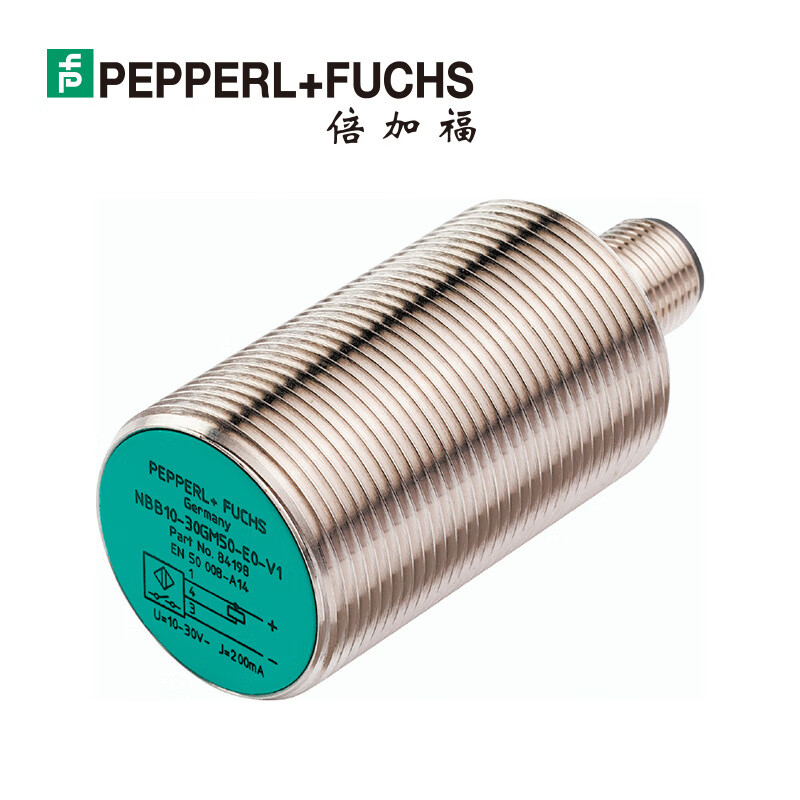 倍加福 (PEPPERL+FUCHS) 电感式接近开关；NBB10-30GM40-Z0-V1