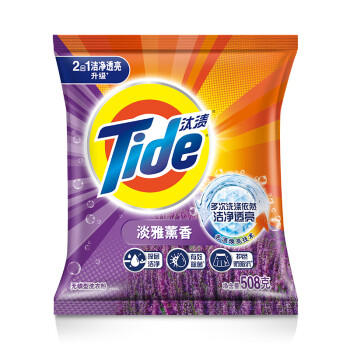 Tide/汰渍 洗衣粉 洁净薰香 508g