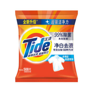 Tide/汰渍 洗衣粉 净白去渍柠檬清新型 508g