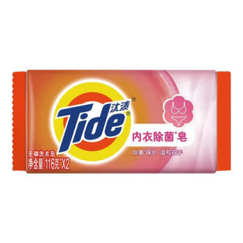 Tide/汰渍 除菌皂 内衣 116g*2块/组