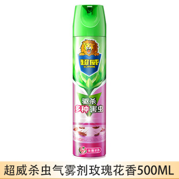 SUPERB/超威 杀虫气雾剂 玫瑰花香 600ml