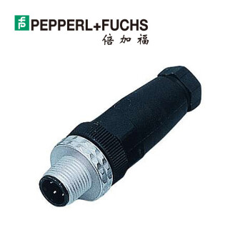 PEPPERL+FUCHS/倍加福 可现场连接的外螺纹连接器；V1S-G-BK V1S-G-BK