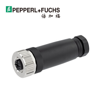 PEPPERL+FUCHS/倍加福 内螺纹连接器,M12,5针,可现场连接,最大工作电压AC/DC250V,最大工作电流4A；V15-G-PG9 V15-G-PG9