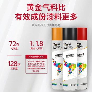 KLM/可立美 自动喷漆 21中蓝 200g