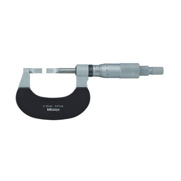 Mitutoyo/三丰 叶片千分尺 122-102-10 25-50*0.01mm A型、不含第三方检测
