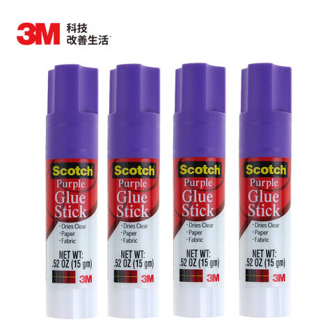 3M 思高紫色固体胶棒 PVP 15G 6115