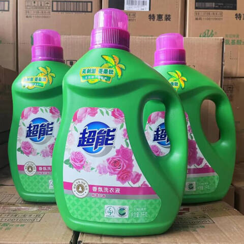 超能 香氛洗衣液 粉漾花香 3kg