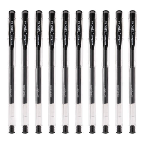 UNI 三菱双珠啫喱笔 0.5mm UM-100 黑色盒装