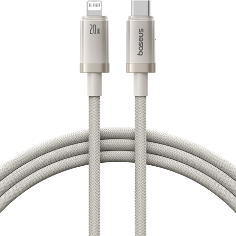 Baseus/倍思 苹果数据线 PD快充20W Type-c转Lightning 适用于苹果数据线 2米 优胜快充线适用于苹果数据线20W 1米