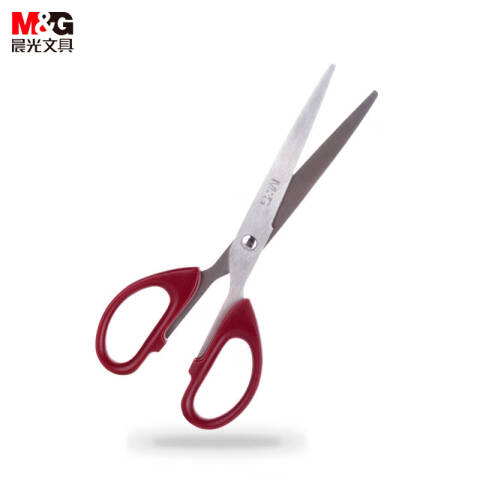 M&G/晨光 中号办公剪刀，ASSN2249 红色 180mm
