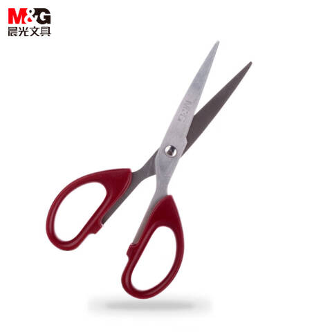 M&G/晨光 剪刀，ASSN2248/红色 160mm