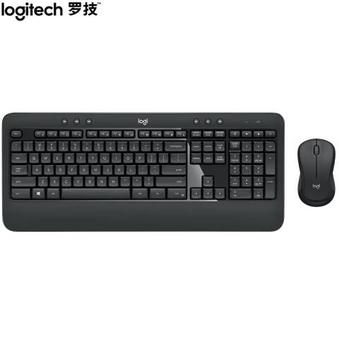 罗技Logitech 键鼠套装，MK540 无线键鼠套装 黑色