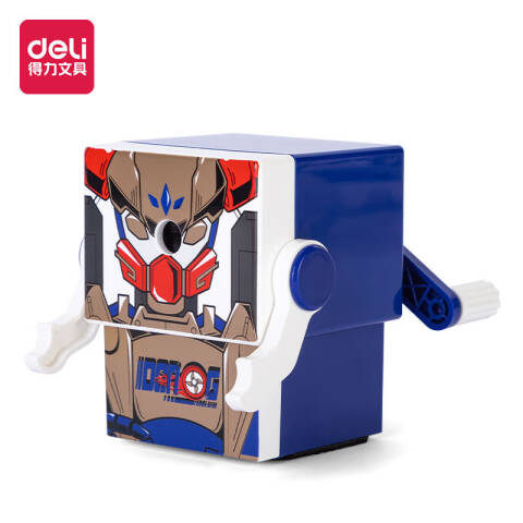 Deli/得力 VB166动车侠削笔机(蓝色)(盒)