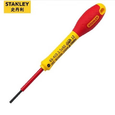 STANLEY/史丹利 绝缘一字螺丝刀 65-412-14