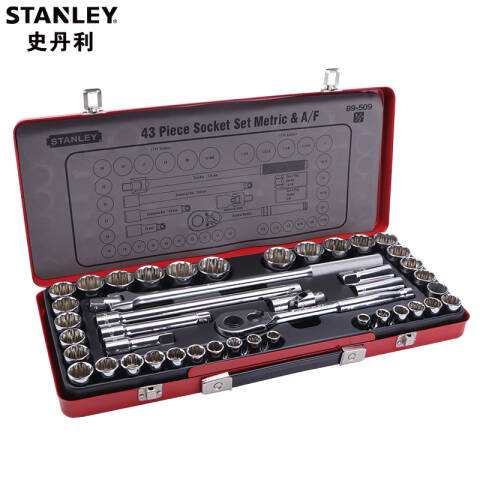 STANLEY/史丹利 12.5mm系列套筒套装 89-509-22