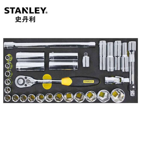 STANLEY/史丹利 套筒旋具头综合套装 90-031-23