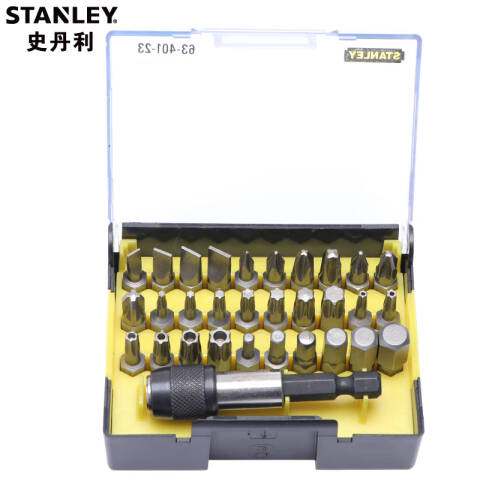 STANLEY/史丹利 旋具头套装 63-401-23