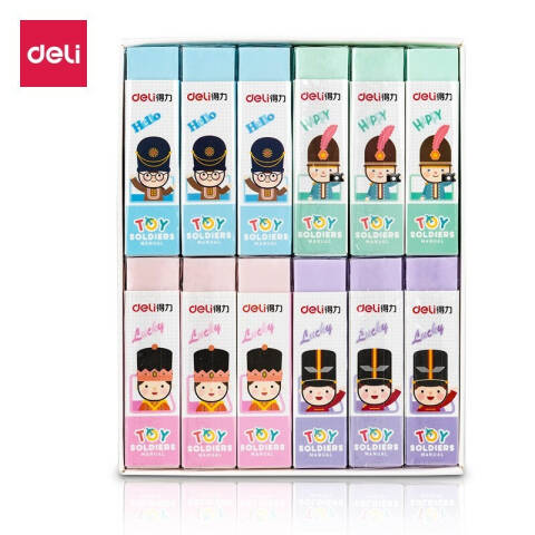 Deli/得力 3045橡皮擦(混)(块)
