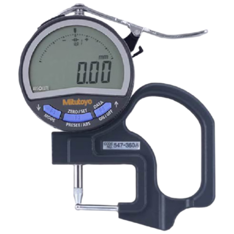 Mitutoyo/三丰 厚度百分表 547-360A 0-10mm、用于管壁厚度测量、不含第三方检测