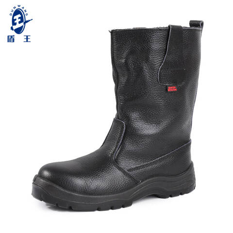 DUNWANG/盾王 安全靴 7302（9918B） 牛皮、PU/橡胶底防砸、防刺、绝缘 45码