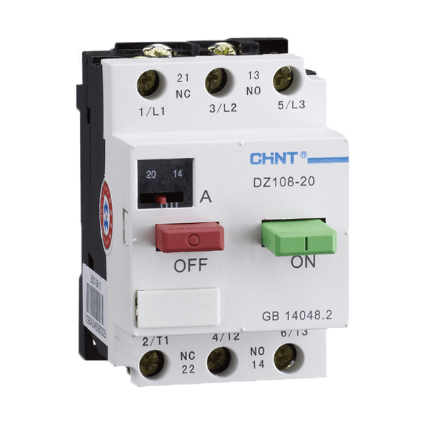 CHINT/正泰 DZ108 电动机断路器 DZ108-20/211 12.5A