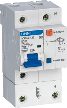 CHINT/正泰 NXBLE-125 剩余电流动作断路器 NXBLE-125 3P+N C125 100mA A型