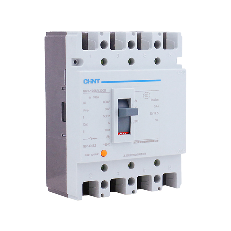 CHINT/正泰 NM1 塑壳配电保护断路器 NM1-125H/4360B 80A