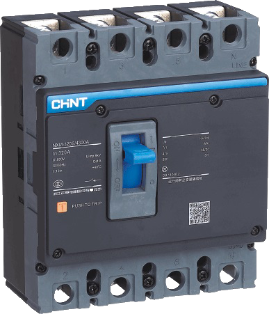CHINT/正泰 NXM 塑壳电动机保护断路器 NXM-250S/33002 125A