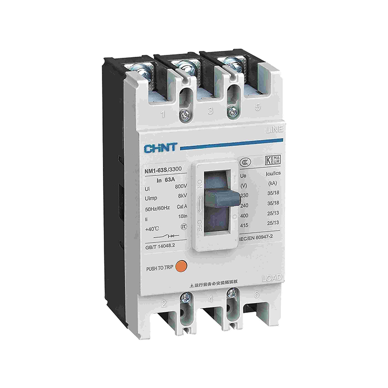 CHINT/正泰 NM1 塑壳电动机保护断路器 NM1-63SP/33182 63A AC400V G
