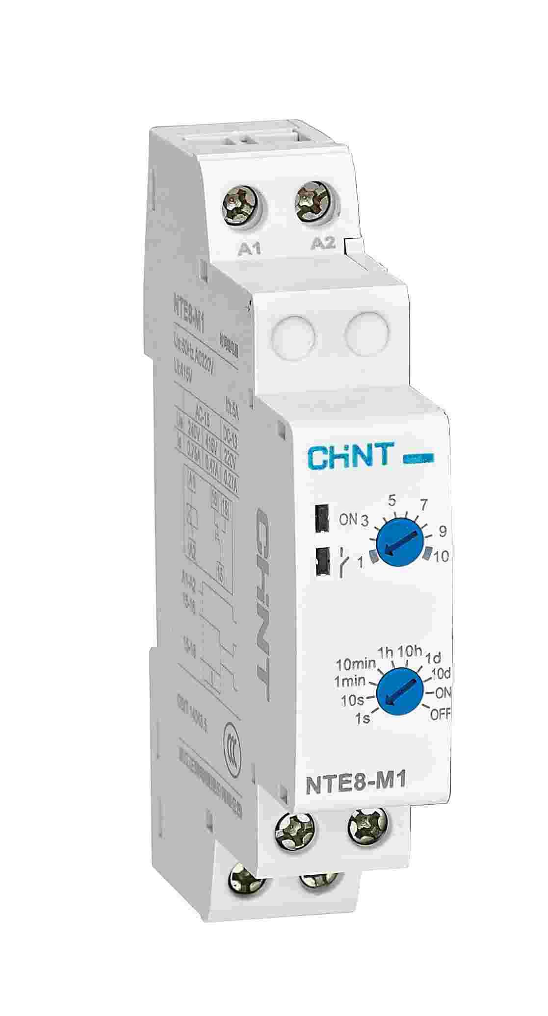 CHINT/正泰 NTE8 时间继电器 NTE8-J 0.5min～5min AC24V