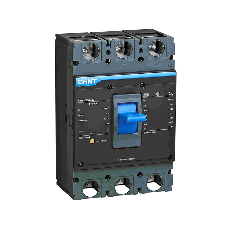 CHINT/正泰 NXM 塑壳配电保护断路器 NXM-800H/3318 800A AC230V