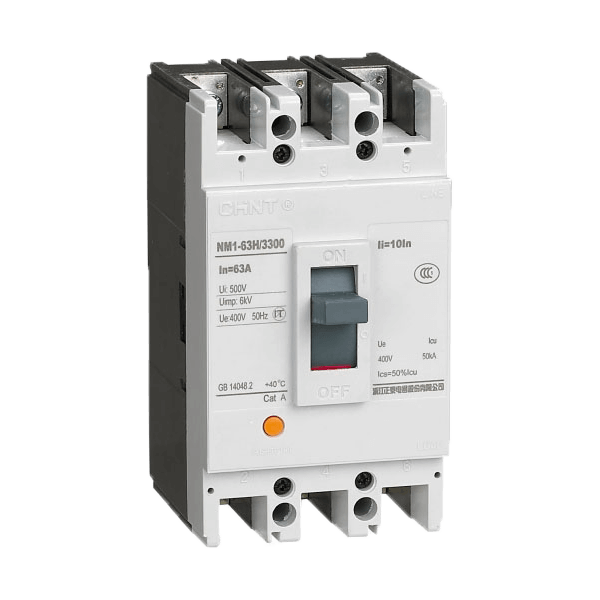 CHINT/正泰 NM1 塑壳配电保护断路器 NM1-400H/3340 350A AC230V(无接线板)