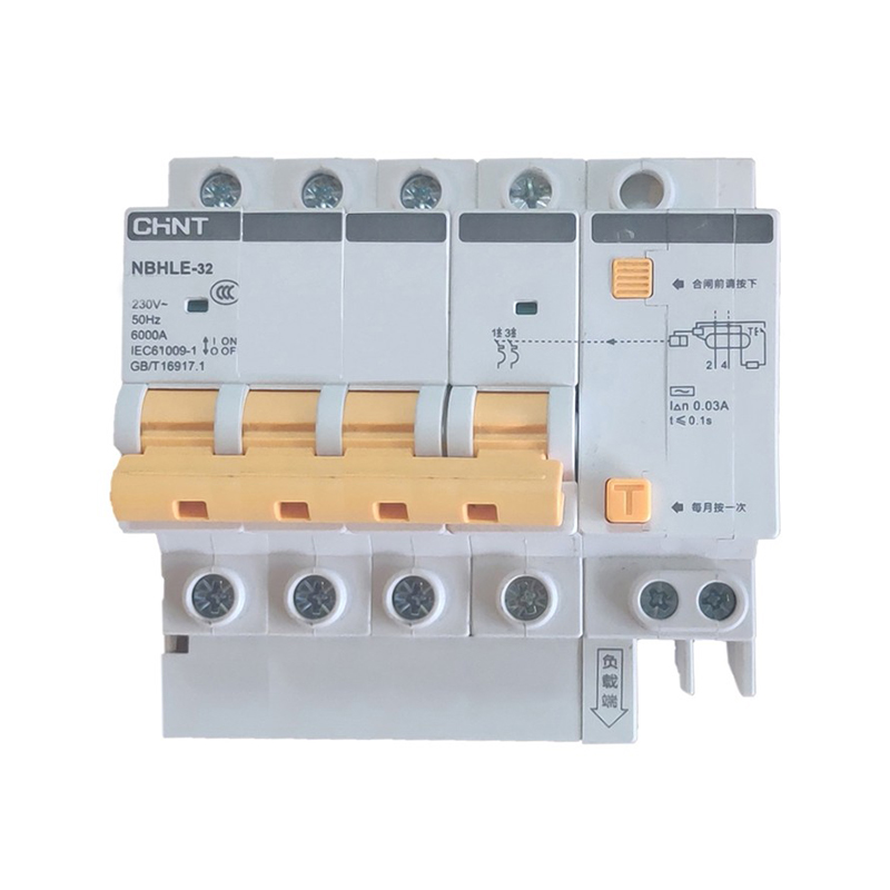 CHINT/正泰 NBHLE-32 剩余电流动作断路器 NBHLE-32 4P B10 100mA A型