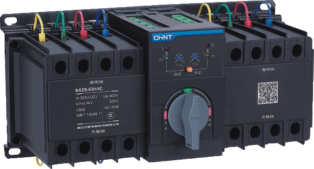 CHINT/正泰 NXZB 双电源自动转换开关 NXZB-63H/4C 50A C50