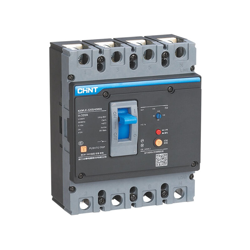 CHINT/正泰 NXMLE 塑壳漏电保护断路器 带分励脱扣器+报警触头 NXMLE-630H/4318B 500A C AC400V