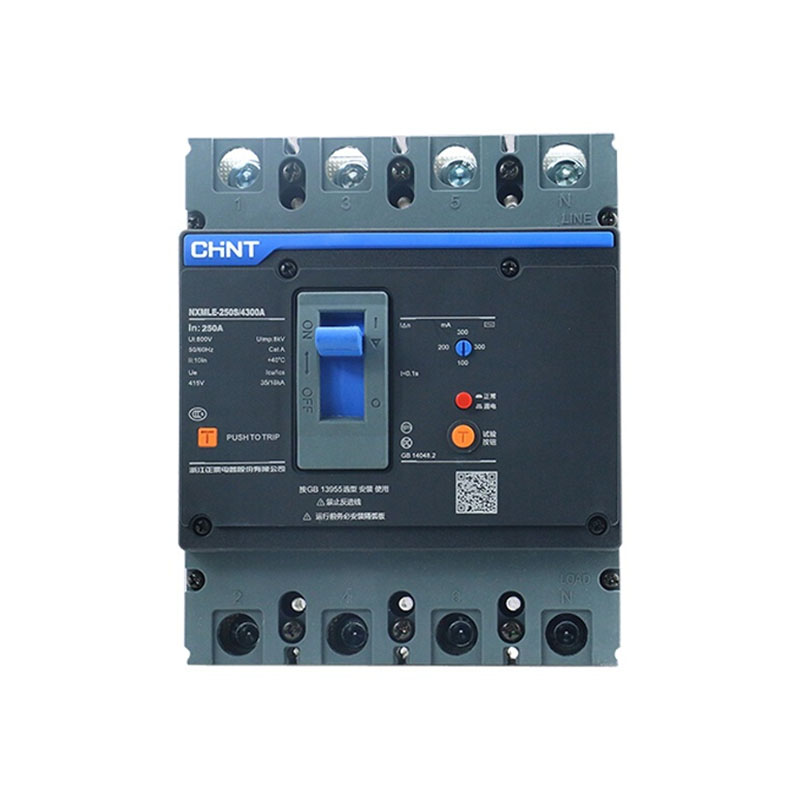 CHINT/正泰 NXMLE 塑壳漏电保护断路器 带分励脱扣器 NXMLE-250H/4310B 180A C AC400V